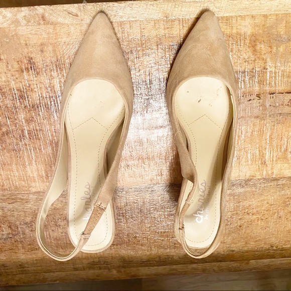 CHARLES by Charles David nude kitten heel pump - Picture 2 of 7